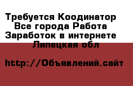 Требуется Коодинатор - Все города Работа » Заработок в интернете   . Липецкая обл.